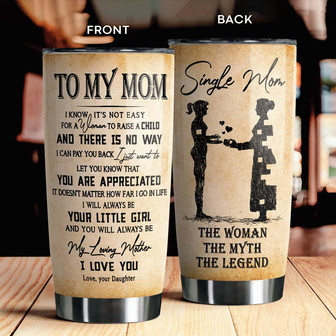 To My Mom Tumbler - Thegiftio UK