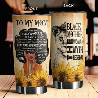 To My Mom From Daughter Tumbler - Thegiftio UK