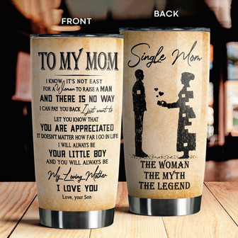 To My Mom Tumbler - Thegiftio UK