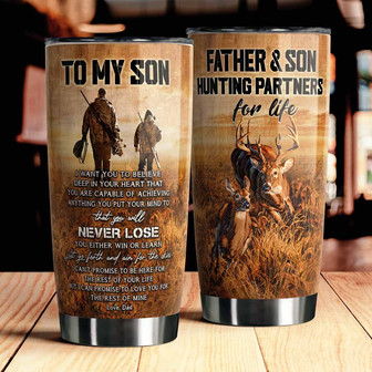 To My Son Tumbler - Thegiftio UK
