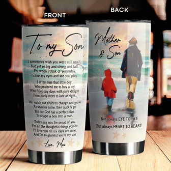 To My Son Tumbler - Thegiftio UK