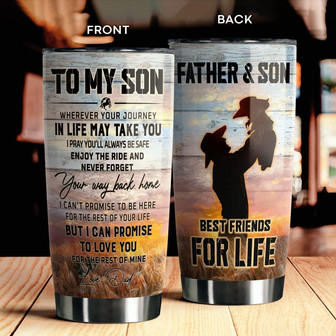To My Son Tumbler - Thegiftio UK