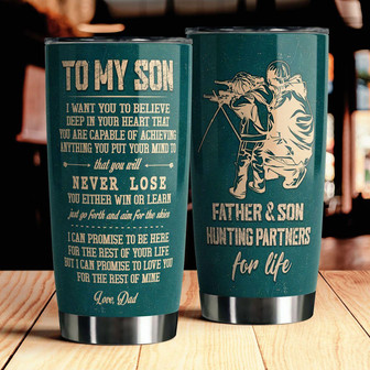 To My Son Tumbler - Thegiftio UK