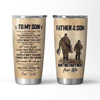 To My Son Tumbler - Thegiftio UK