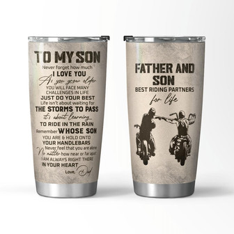 To My Son Tumbler - Thegiftio UK