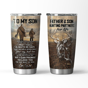 To My Son Tumbler - Thegiftio UK