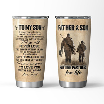 To My Son Tumbler - Thegiftio UK