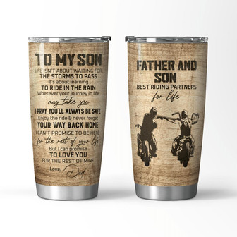To My Son Tumbler - Thegiftio UK
