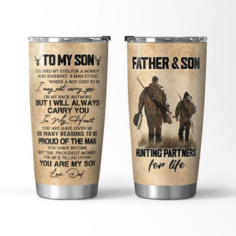 To My Son Tumbler - Thegiftio UK