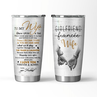 To My Wife Personalized Tumbler - Thegiftio UK