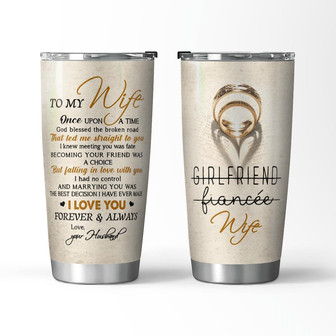 To My Wife Tumbler - Thegiftio UK