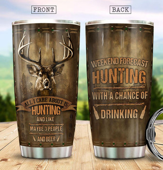 Custom Deer Hunting Tumbler - Thegiftio UK
