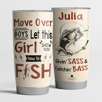 Custom Fishing Tumbler - Thegiftio UK