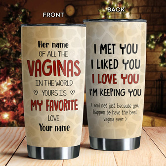 Custom Funny Tumbler For Her - Thegiftio UK