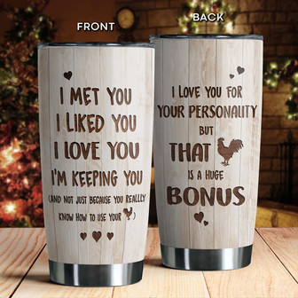 Custom Funny Tumbler For Him - Thegiftio UK