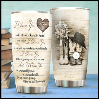 Custom I Choose You Tumbler - Thegiftio UK