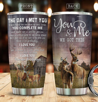 Custom The Day I Met You Tumbler - Thegiftio UK