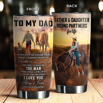 Custom Tumbler For Dad - Thegiftio UK