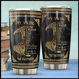 Custom Viking Tumbler - Thegiftio UK