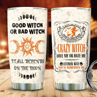 Custom Witch Tumbler - Thegiftio UK