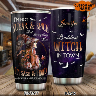 Custom Witch Tumbler - Thegiftio UK