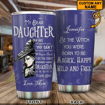 Custom Witch Tumbler - Thegiftio UK