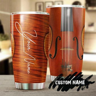 Violin Fiddle Personalized Stainless Steel Tumbler Violinist Tumbler Fiddler Tumbler Birthday Gift Gift For Her For Him For Violinist - Thegiftio UK
