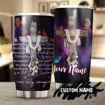 Will I Sing Hallelujah Cardinal Jesus Faith Personalized Tumblerjesus Gift Birthday Christmas Gift For Jesus Lover Catholic Christians - Thegiftio UK