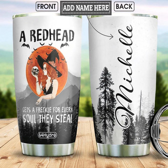 Witch Personalized Stainless Steel Tumbler - Thegiftio UK