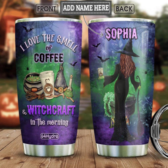 Witchcraft Coffee Cof Personalized Stainless Steel Tumbler - Thegiftio UK