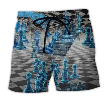 Chess Is Like A Game Beach Short - Seseable
