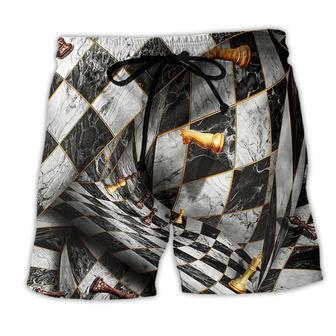 Chess Mysterious Cool Style Beach Short - Seseable