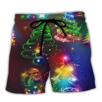 Christmas Merry Everything Happy Always Beach Short - Seseable