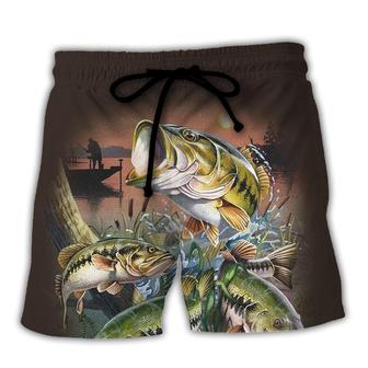 Fishing I Know I Fish Like A Girl Try To Keep Up Amazing Style Beach Short - Seseable