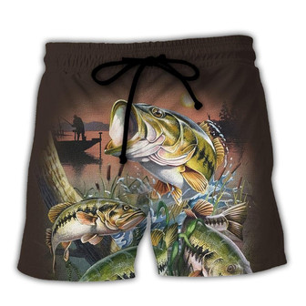 Fishing I Know I Fish Like A Girl Try To Keep Up Amazing Style Beach Short | Seseable CA