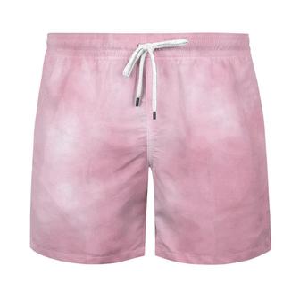 Hippie Every Little Thing Is Gonna Be Alright Pink Beach Short For Men, Women - Seseable