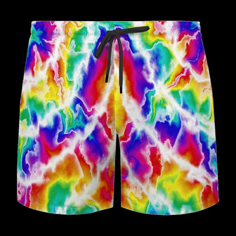 Hippie Peace Love Hippieness With Car On The Way Beach Short | Seseable UK