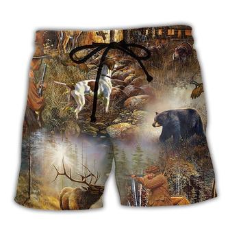 Hunting Rise Shine It's Hunting Time Cool Beach Short - Seseable