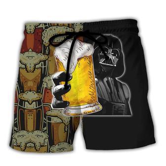 SW Darth Vader I Find Your Lack Of Beer Disturbing Beach Short Family | Favorety AU