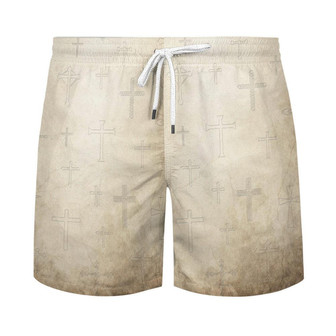 The Reason I'M Old And Wise Is Because God Protected Me Beach Short - Seseable