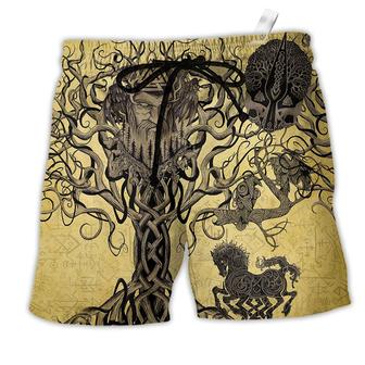 Viking Victory Life Style With Vintage Style Beach Short - Seseable