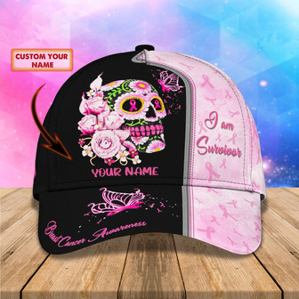 Custom Breast Cancer Awareness Classic Cap - Thegiftio UK