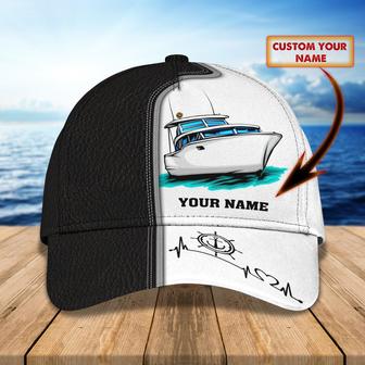 Custom Classic Boat Cap - Personalized Name Hat - Thegiftio UK