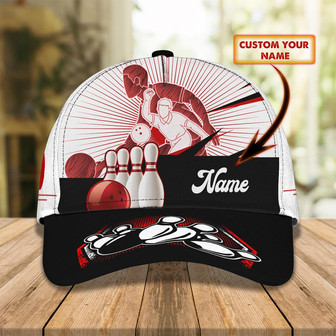 Custom Classic Bowling Cap - Personalized Gift With Hd - Thegiftio UK