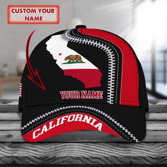 Custom Classic Cap California Hat Personalized Name Cap - Thegiftio