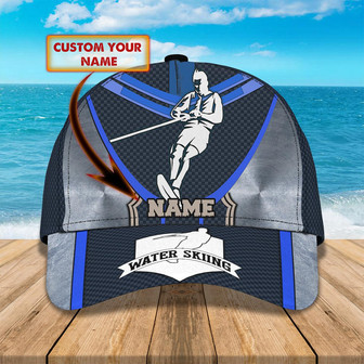 Custom Classic Cap For Water Skiing - Personalized Name Option - Thegiftio UK