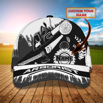 Custom Classic Cap - Personalized Arborist Hat - Thegiftio UK