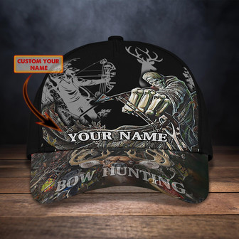 Custom Classic Cap - Personalized Bowhunting Cap - Thegiftio UK