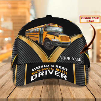 Custom Classic Cap - Personalized Bus Driver Gift - Thegiftio UK