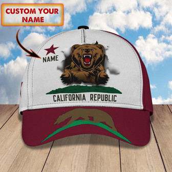 Custom Classic Cap - Personalized California Souvenir - Thegiftio